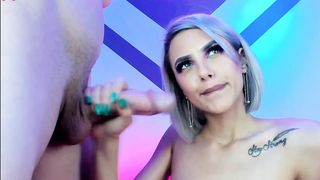 Sister Goes Crazy As She Blows Her Brother