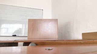 Teasing naked in classroom