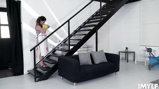 Montse lets her employer pound her pussy