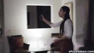 Psycho impregnates his teen babysitter!