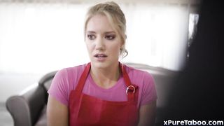 Burglars have to deal with terrifed cleaning lady