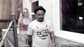 High school girl goes on a hell date