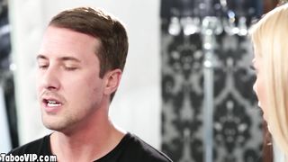 Stepmom fucked teens BF but got caught