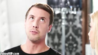 Stepmom fucked teens BF but got caught