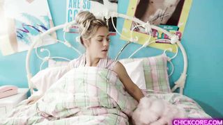 Teens pussy fisted and appears to be full of eggs!