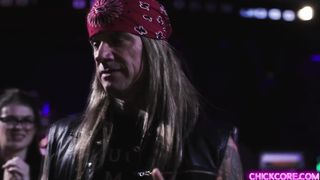 Sexy Lesbian rockstars rock you like a hurricane