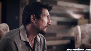 Teen gets DP 3some with dad and teacher