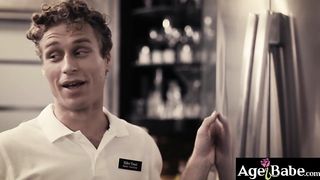 Nurse fuck massage with a rich widower