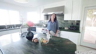 Brooke Beretta tasting her stepsons cock