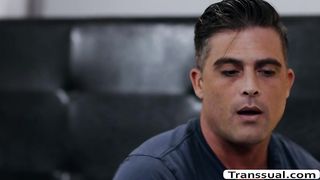 TS Aubrey finally gets fuck by her lover