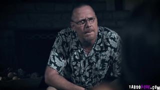 Sexy teen Gia Derza getting face fucked