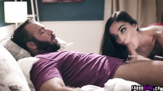 Emily Willis grabs Chads huge man meat