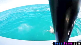 Teens fucked captain exchange for a trip