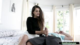 Stepsis taking care of stepbros hard on