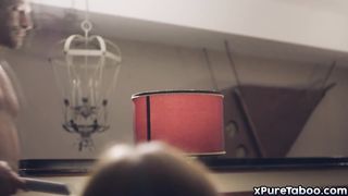 Teen fucked by all members in family