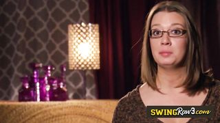 Horny swingers are having sex