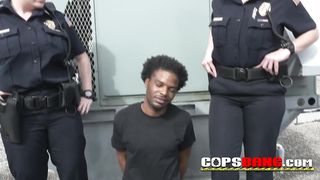 Rooftop fuck with a wild big titty MILF