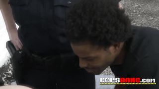 Rooftop fuck with a wild big titty MILF