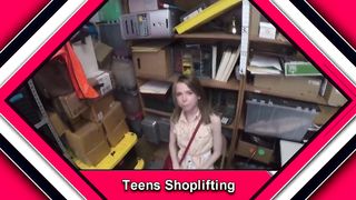 Cute shoplifter Brooke Haze