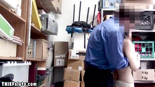 Fake teen LP officer teen punish fucked