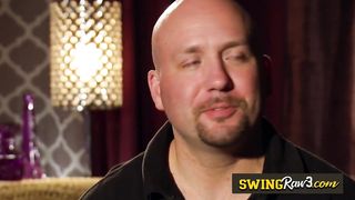 Swinger party goes wild on sex bus