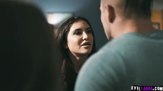 Sexy bestfriends bangs with a hot stalker