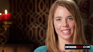 Teasing their husbands with a sexy dance