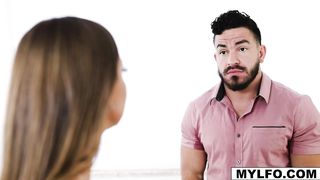 Michael pummels stepmom's wet pussy