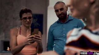 A sticky facial for teen Mackenzie