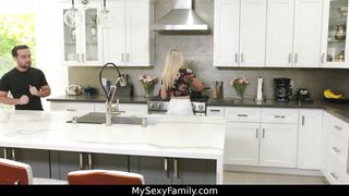 Bully stepbrother fucks cute stepsister