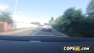 Big cock officers are about to bang hard