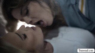 Lovely stepteen banged by TS stepmother