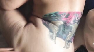 BBC Interracial Blow job and anal with creampie