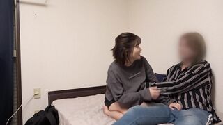 Hot Japanese Girl Sexy Tits Invited For Home Sex