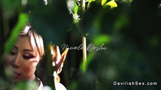 Busty Goddess Nuwa sucks and fucks big cock