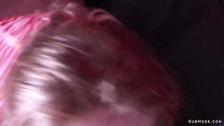 Azura Alii double blowjobs with anal