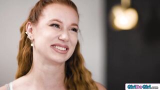 To quash the craving I lick my busty bff