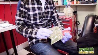 Public Handjobs Miatsu Kumiko and Suki Kumiko Handjob