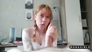 Hey, isn't she your? Fucked her in ass right after her classes.