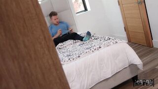 Hot Roommate Finds the Spy Cam