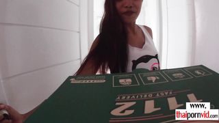 European boyfriend surprises thai girl