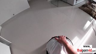 European boyfriend surprises thai girl