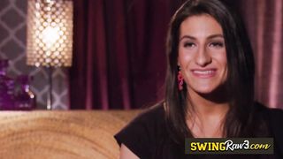 Big pool party with sex toys and horny