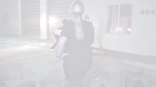 Busty Milf Cops slurping huge black cock