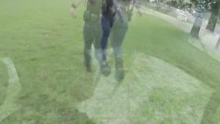 Double blowjob for a black criminal