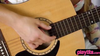 Cute chef versus a petite musician babe