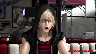 Curvy 3D Stepmom Dominates Big Dick Boy