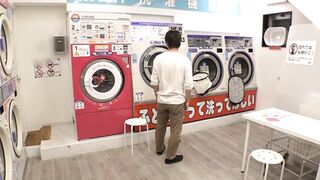 Seduced By Beautiful Japanese Girl At Coin Laundry