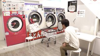 Seduced By Beautiful Japanese Girl At Coin Laundry