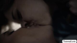 Vanessa Vega gets pussy fucked by TS Stepmommy